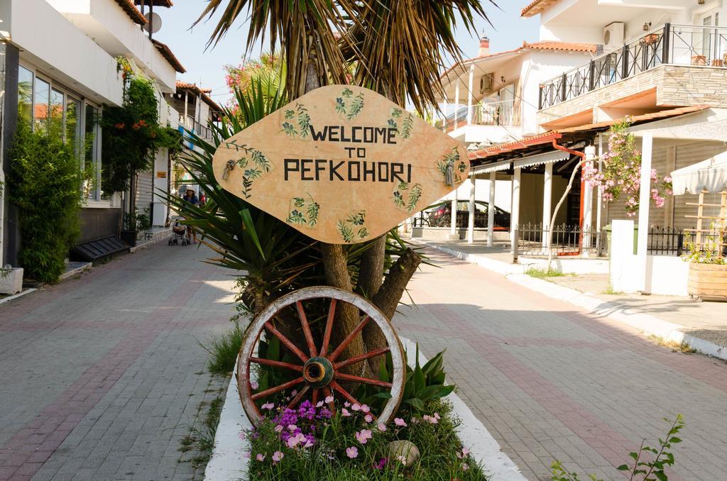 Hotel Tassos-Despina Pefkochori Exteriör bild